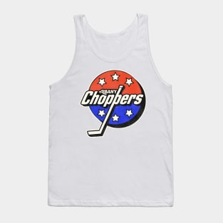 Defunct Albany Choppers Hockey Team Tank Top